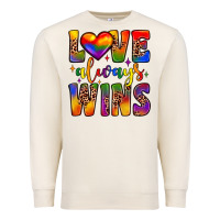 Sandshell love always wins Premium Sweatshirt - JahusDesignShop