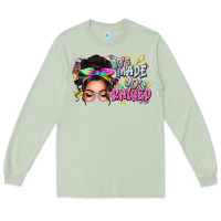 Matcha 80s made 90s raised messy bun Long Sleeve Tee - texasbilliewilder