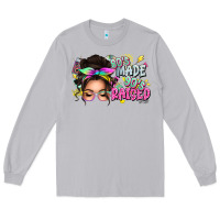 Moon Dust 80s made 90s raised messy bun Long Sleeve Tee - texasbilliewilder