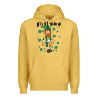 Antique Gold let's get lucked up Premium Hoodie - MaliasSmallBusiness