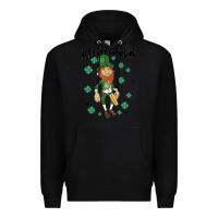 Black let's get lucked up Premium Hoodie - MaliasSmallBusiness