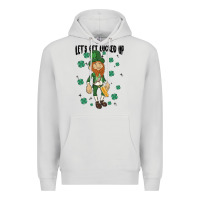 Dove Grey let's get lucked up Premium Hoodie - MaliasSmallBusiness