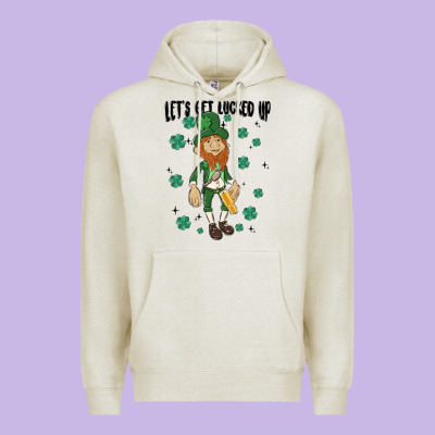 Let's Get Lucked Up Premium Hoodie Designed By Maliassmallbusiness