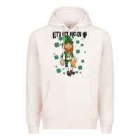 Pale Pink let's get lucked up Premium Hoodie - MaliasSmallBusiness