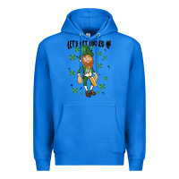 True Royal let's get lucked up Premium Hoodie - MaliasSmallBusiness
