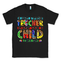 Black it takes a special teacher to hear what a child cant say tbw Classic Tee - texasbilliewilder