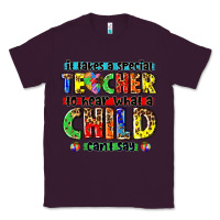 Plum it takes a special teacher to hear what a child cant say tbw Classic Tee - texasbilliewilder