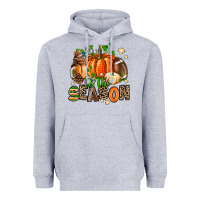 Heather Grey fall and american football tis the season Heavyweight Hoodie - AdoDesignShop