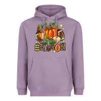Lavender fall and american football tis the season Heavyweight Hoodie - AdoDesignShop