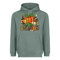 Sage fall and american football tis the season Heavyweight Hoodie - AdoDesignShop