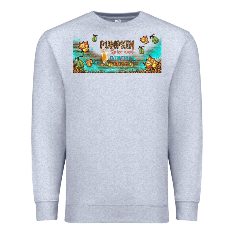 Pumpkin Spice And Everything Nice Libbey Glass Premium Sweatshirt by BundleAndBundleShop | Teevron