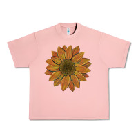 Salmon sunflower Urban Heavy Tee - Artiststas