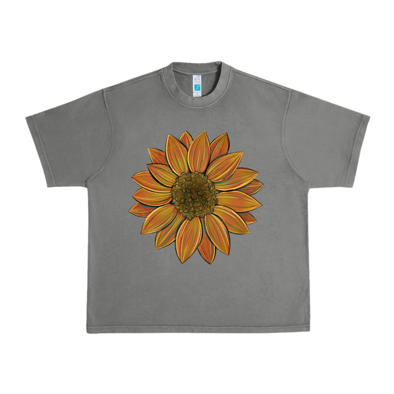 Sunflower Urban Heavy Tee by Artiststas | Teevron