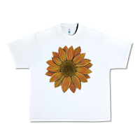 White sunflower Urban Heavy Tee - Artiststas