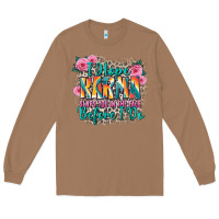 Toasted Coconut i hope karma slaps you in the face before i do Long Sleeve Tee - Zillion Design Studio