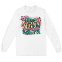 White i hope karma slaps you in the face before i do Long Sleeve Tee - Zillion Design Studio