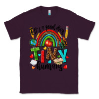 Plum it s a good day tiny humans Classic Tee - texasbilliewilder