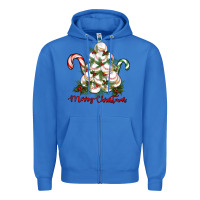 True Royal merry christmas baseball Zipper Hoodie - RanaPortraitStore