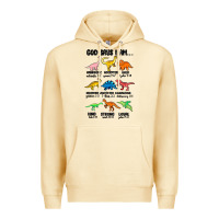 Pina Colada god says i am dinosaurs handsome Premium Hoodie - MaliasSmallBusiness