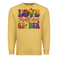 Antique Gold love has no gender Premium Sweatshirt - JahusDesignShop