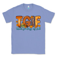 Colony Blue tgif thank goodness it s fall Classic Tee - Zillion Design Studio