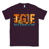 Plum tgif thank goodness it s fall Classic Tee - Zillion Design Studio
