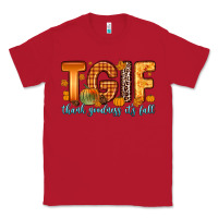 Red tgif thank goodness it s fall Classic Tee - Zillion Design Studio