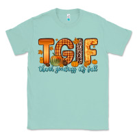 Seafoam tgif thank goodness it s fall Classic Tee - Zillion Design Studio