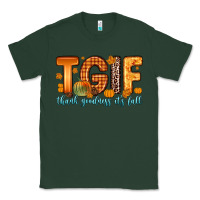 Sports Green tgif thank goodness it s fall Classic Tee - Zillion Design Studio