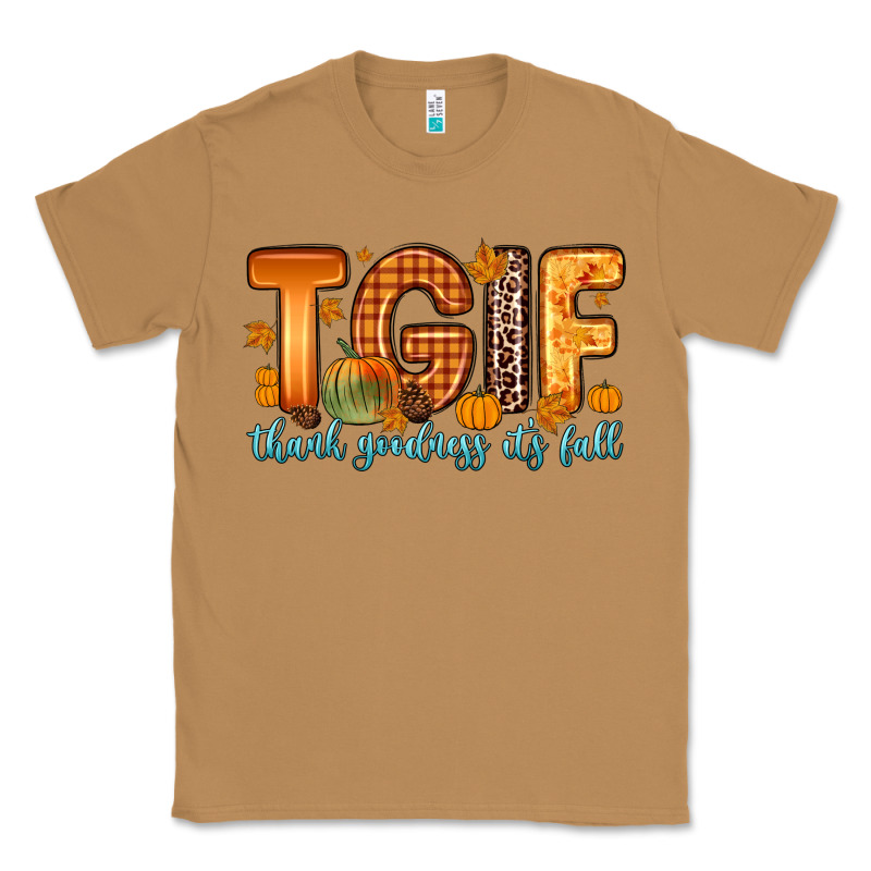 Tgif Thank Goodness It S Fall Classic Tee by Zillion Design Studio | Teevron