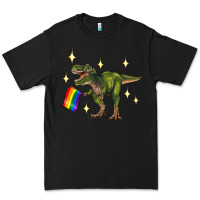 Black lgbtq+  t rex Premium Tee - Artiststas