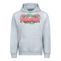 Heather Grey i am not perfect Urban Hoodie - MaliasSmallBusiness