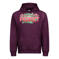 Mauve Wine i am not perfect Urban Hoodie - MaliasSmallBusiness