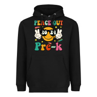 Black peace out 2024 pre k Heavyweight Hoodie - JahusDesignShop