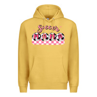 Antique Gold soccer mama Premium Hoodie - MaliasSmallBusiness