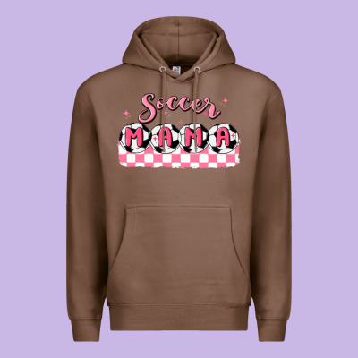Soccer Mama Premium Hoodie Designed By Maliassmallbusiness