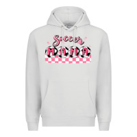 Dove Grey soccer mama Premium Hoodie - MaliasSmallBusiness