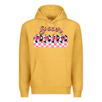 Mustard soccer mama Premium Hoodie - MaliasSmallBusiness