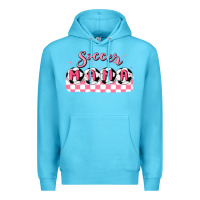 Ocean Blue soccer mama Premium Hoodie - MaliasSmallBusiness