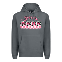 Rock soccer mama Premium Hoodie - MaliasSmallBusiness