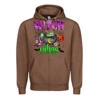 Chestnut witch vibes Zipper Hoodie - Zillion Design Studio