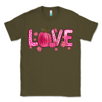 Army Green love breast cancer Classic Tee - Zillion Design Studio