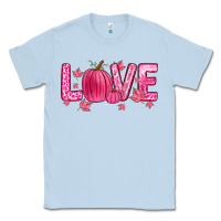 Dusty Blue love breast cancer Classic Tee - Zillion Design Studio