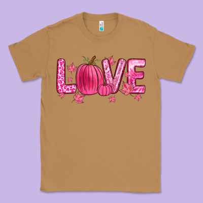 Love Breast Cancer Classic Tee Designed By Zillion Design Studio