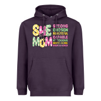 Plum she is mom Heavyweight Hoodie - JahusDesignShop