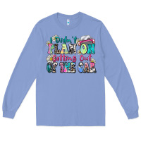 Colony Blue i didn't plan on getting out of the car Long Sleeve Tee - Zillion Design Studio