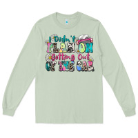 Matcha i didn't plan on getting out of the car Long Sleeve Tee - Zillion Design Studio