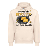 Sandshell some of yalls biscuits aint done in the middle Urban Hoodie - MaliasSmallBusiness