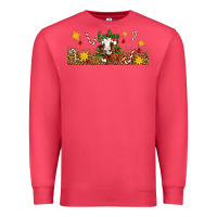 Cardinal Christmas feeling jolly cow Premium Sweatshirt - Artiststas