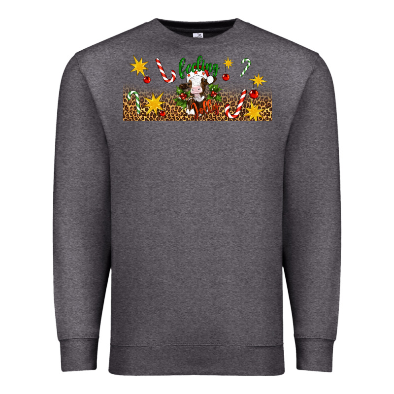 Christmas Feeling Jolly Cow Premium Sweatshirt by Artiststas | Teevron
